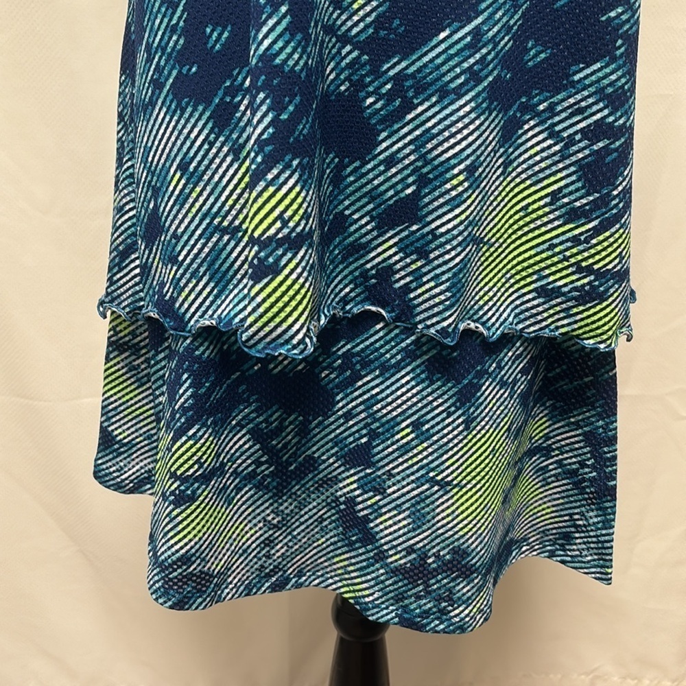 Ty 2 piece set, Blue and Green Patterned - Picture 4 of 13